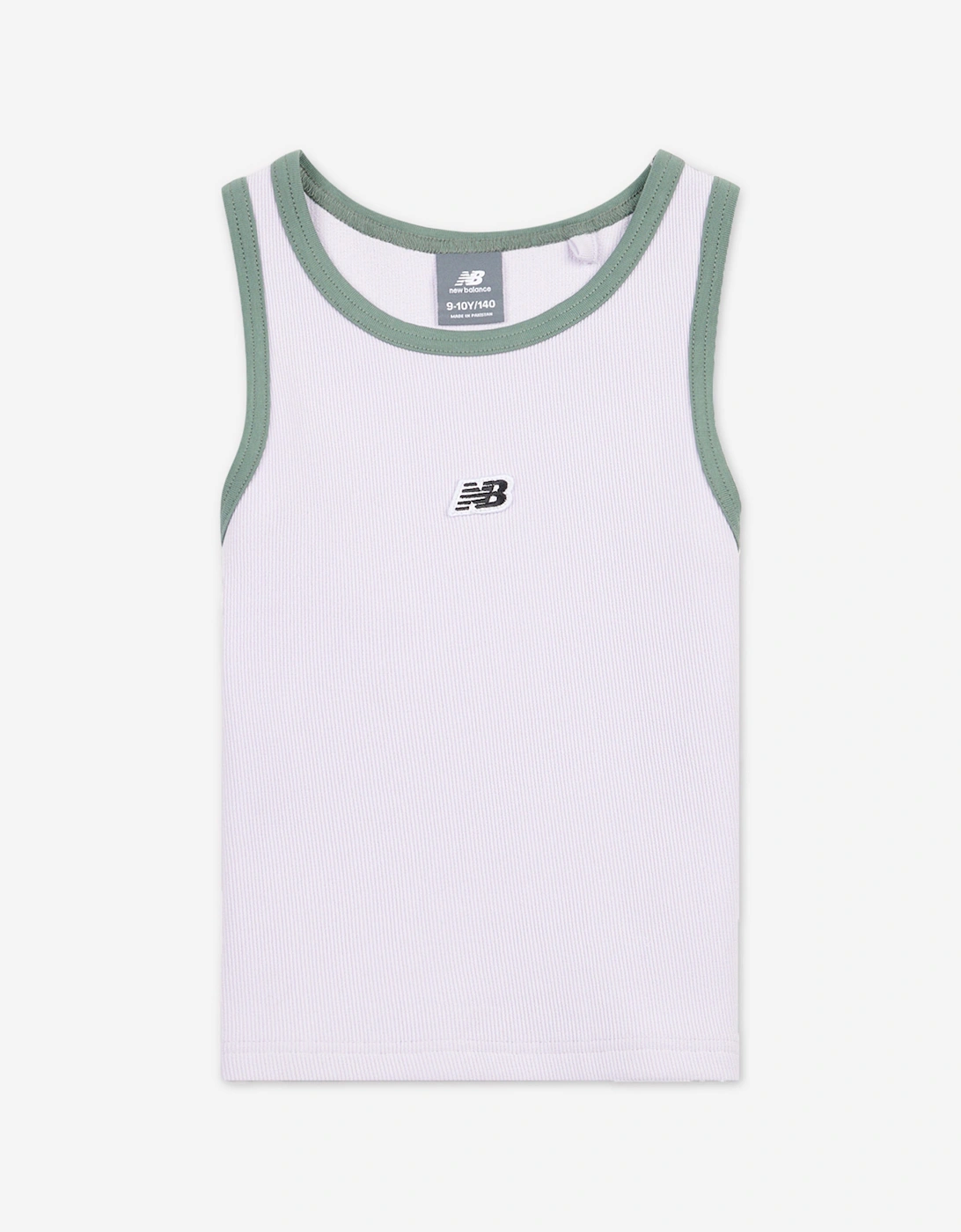 Girls Premium Rib Vest Top in Purple, 5 of 4