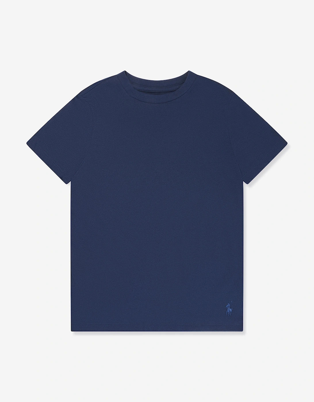 Boys 2 Pack T-Shirts Set in Navy