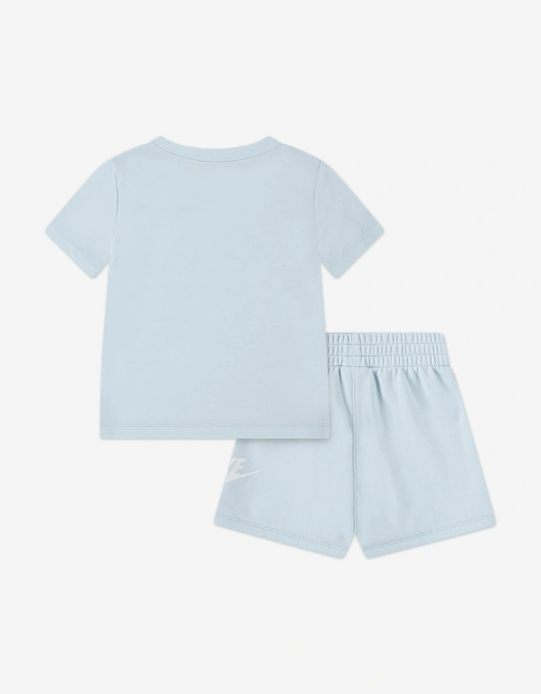 Kids Club T-Shirt and Shorts Set in Blue