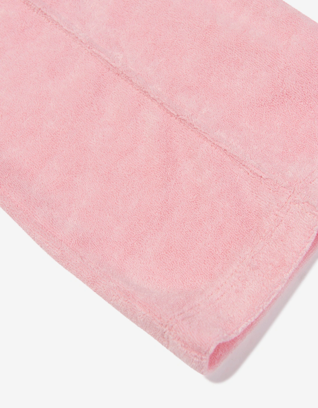 Girls Towelling Flared Trousers in Pink
