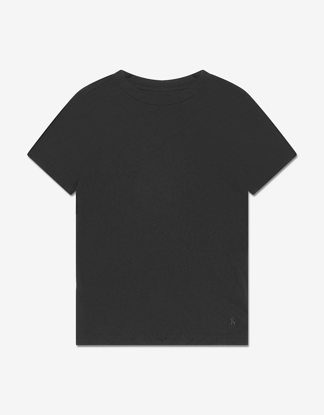 Boys 2 Pack T-Shirt Set in Black