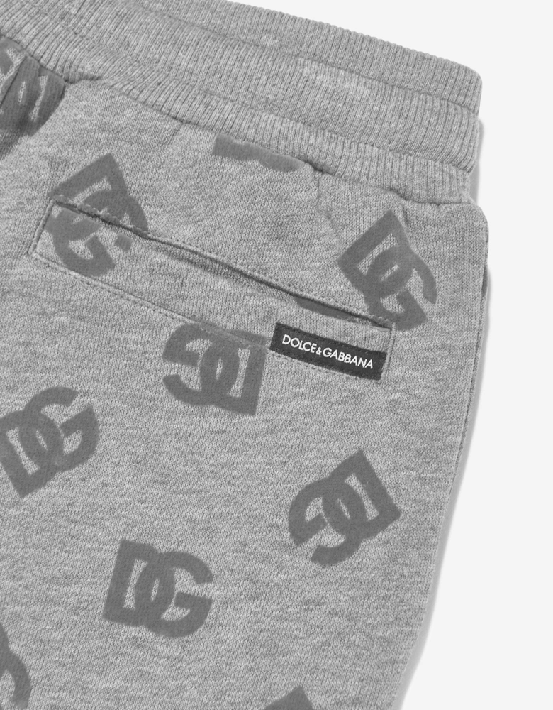 Boys DG Logo Joggers in Grey