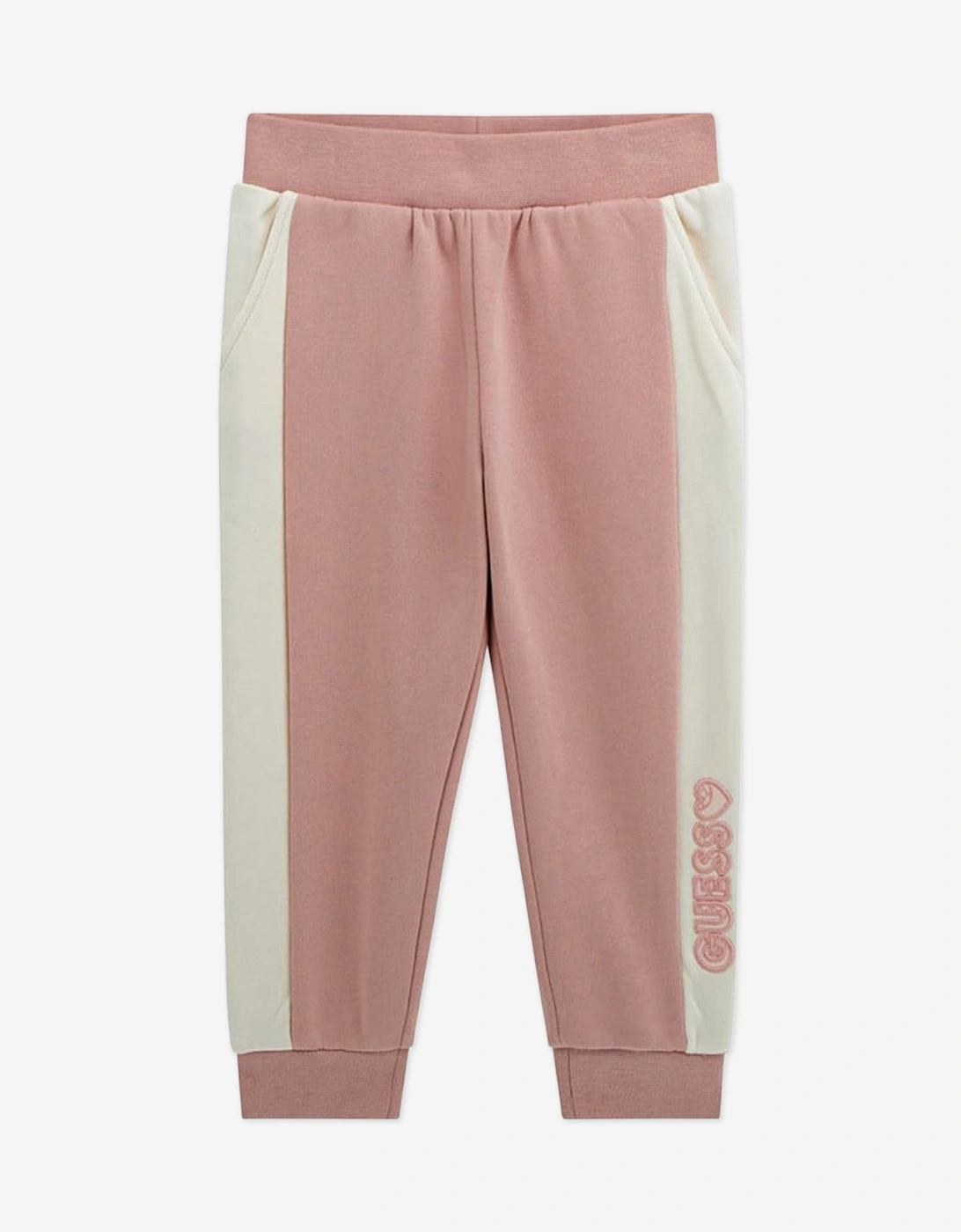 Girls Logo Tracksuit in White