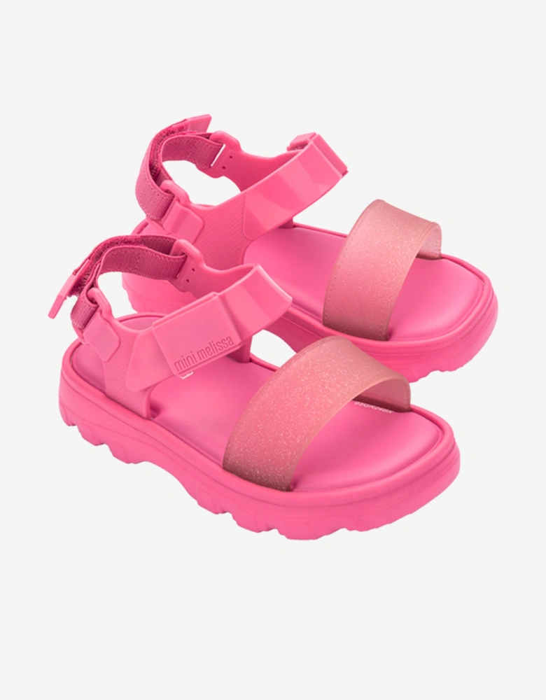 Girls Kick Off Sandals in Pink