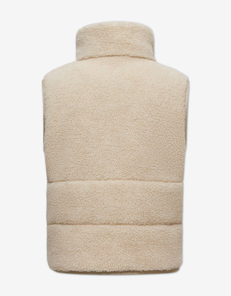 Kids Orin Gilet in Beige
