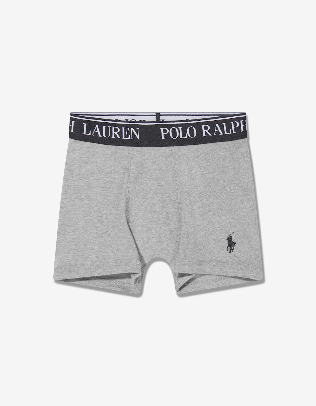 Boys Cotton Stretch 3 Pack Boxer Shorts Set in Black