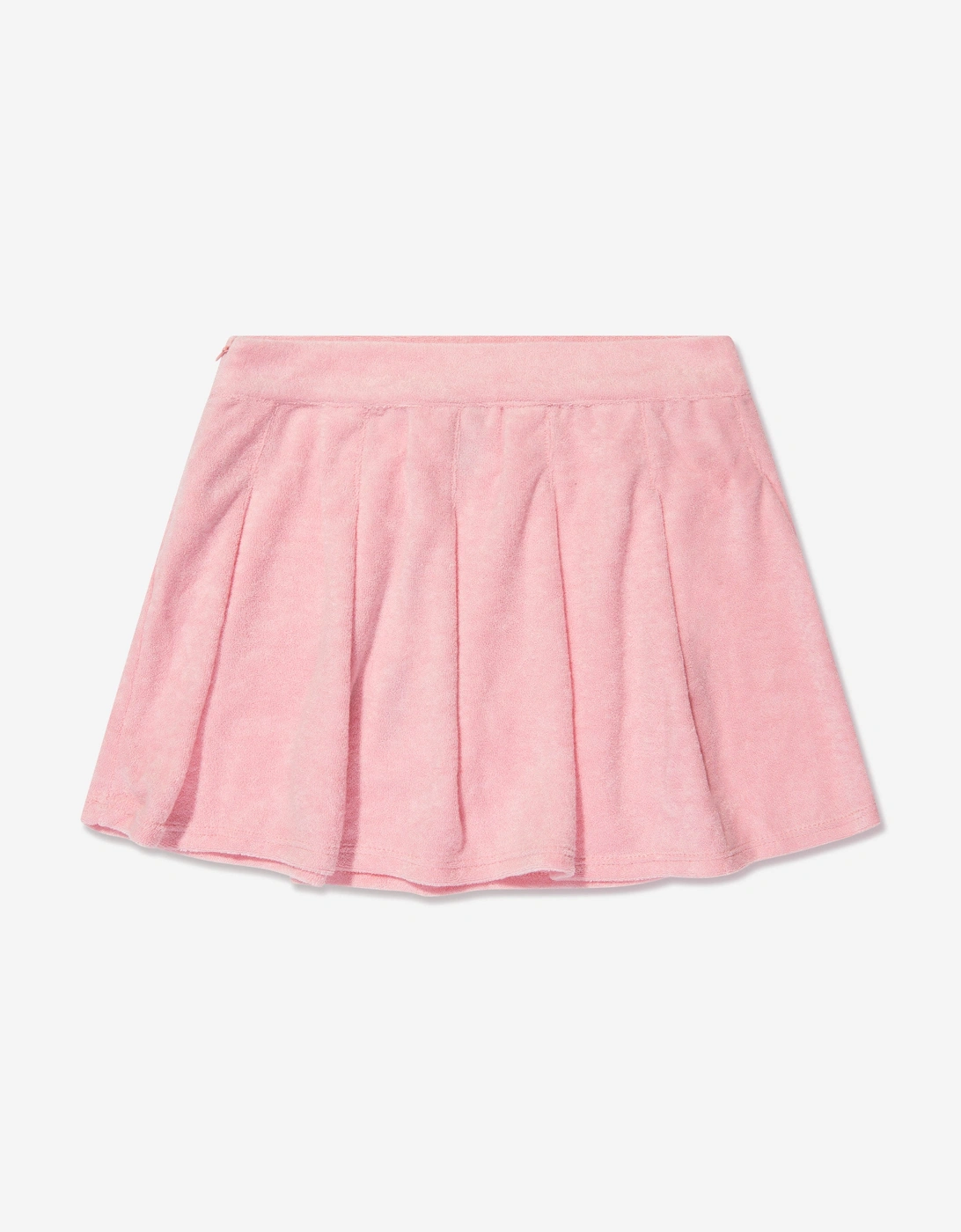 Girls Towelling Mini Skirt in Pink