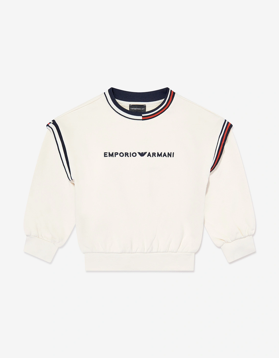 Kids Logo Sweatshirt in Ivory, 5 of 4