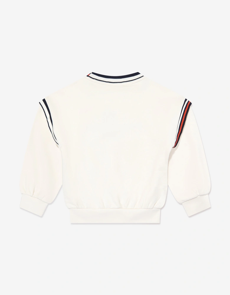 Kids Logo Sweatshirt in Ivory