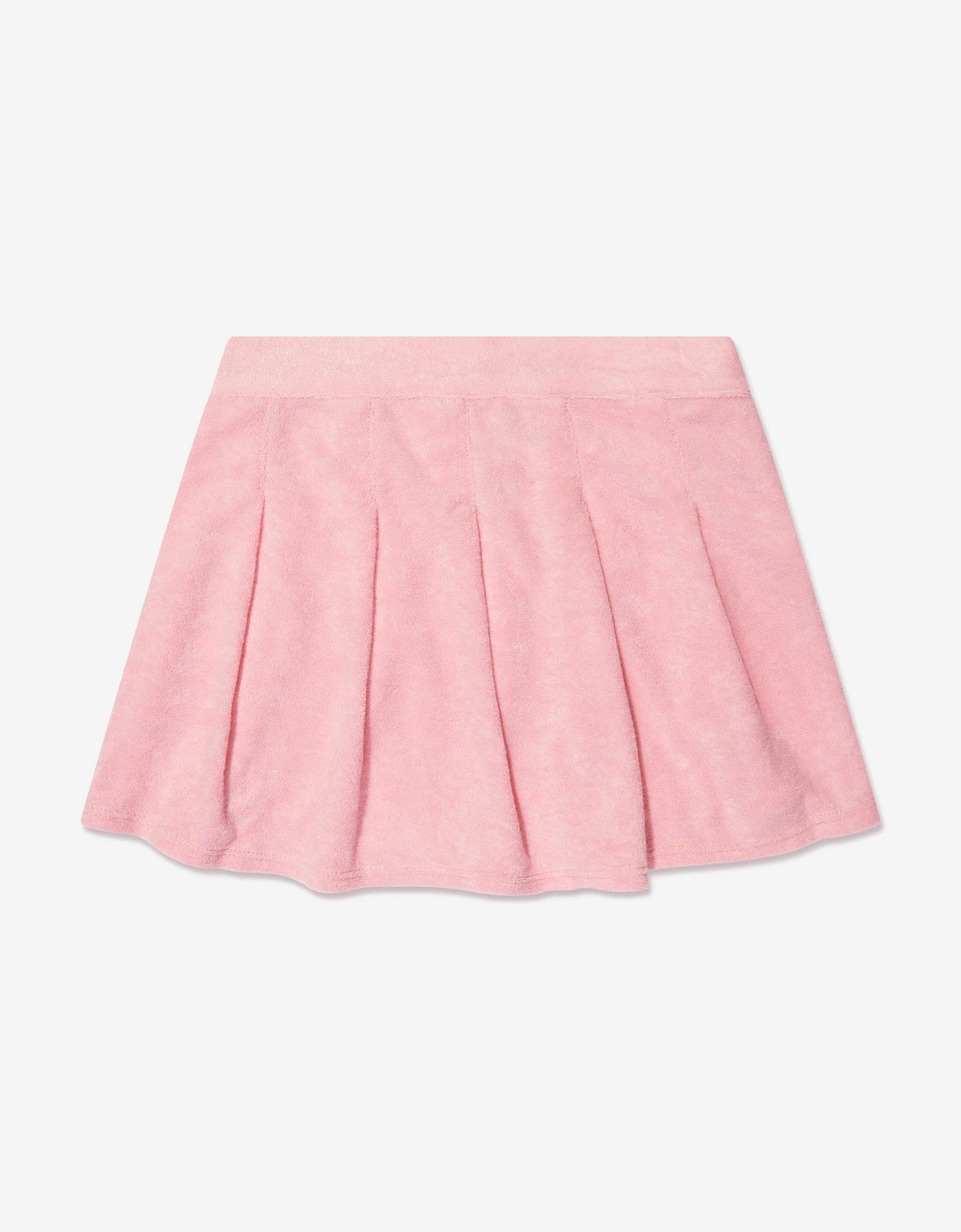 Girls Towelling Mini Skirt in Pink, 5 of 4
