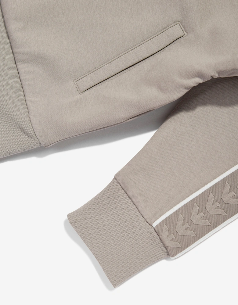 Boys Logo Hoodie in Brown