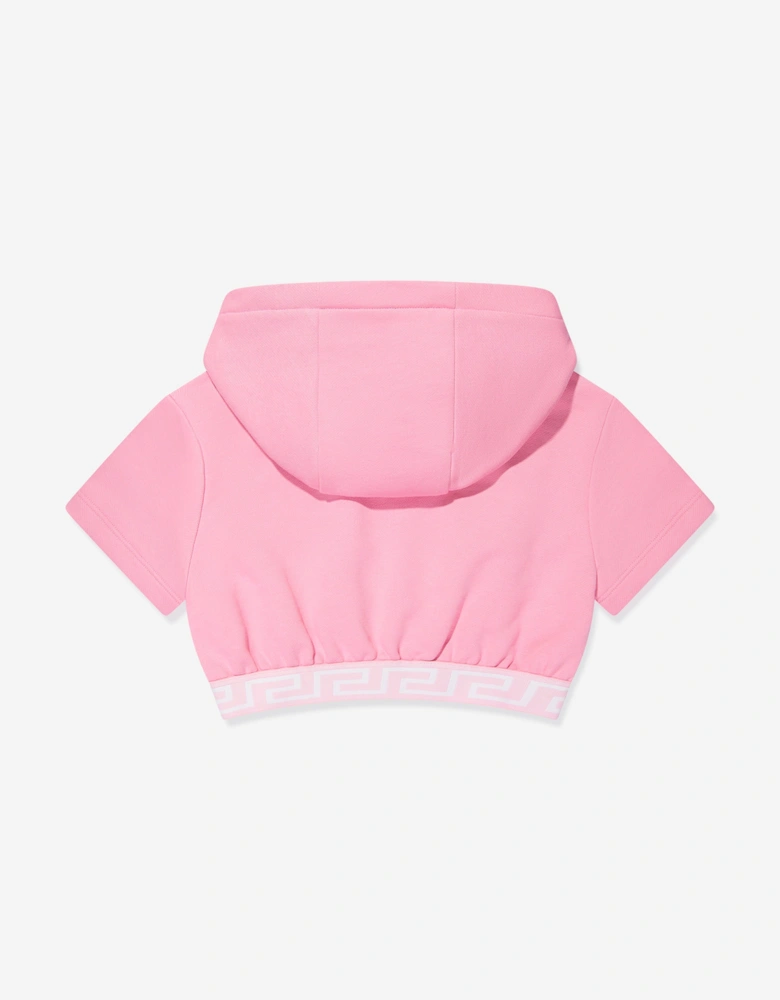 Girls Logo Hoodie in Pink