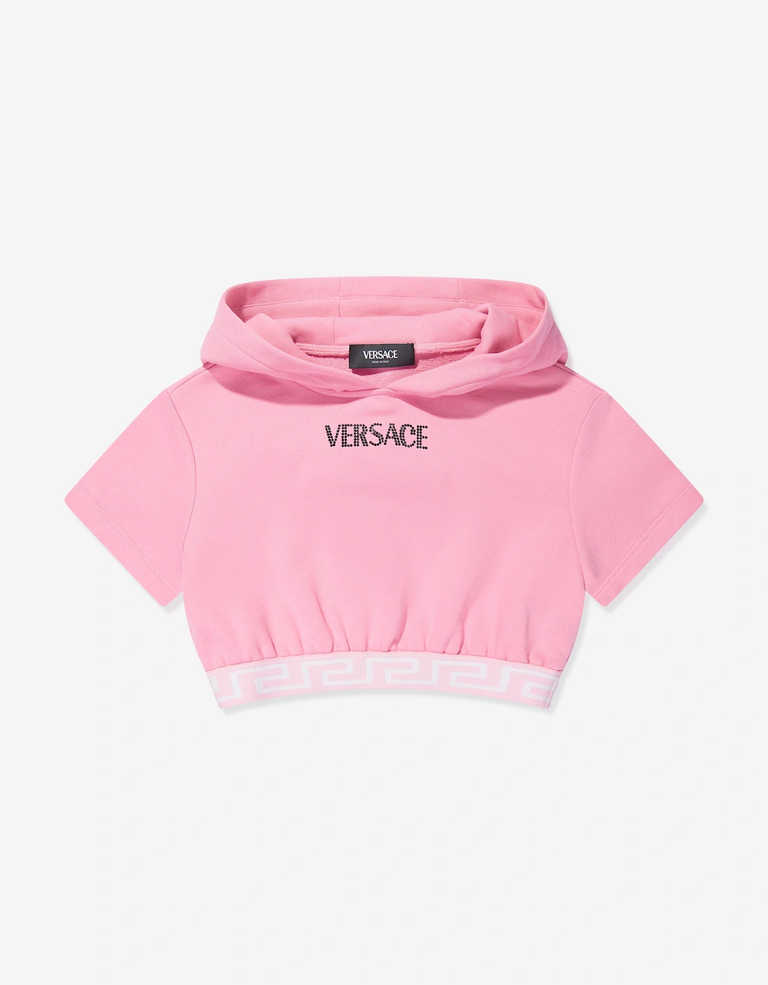 Girls Logo Hoodie in Pink, 6 of 5