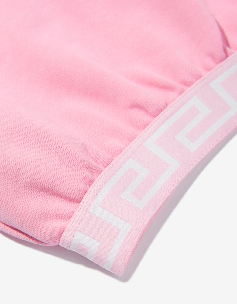 Girls Logo Hoodie in Pink
