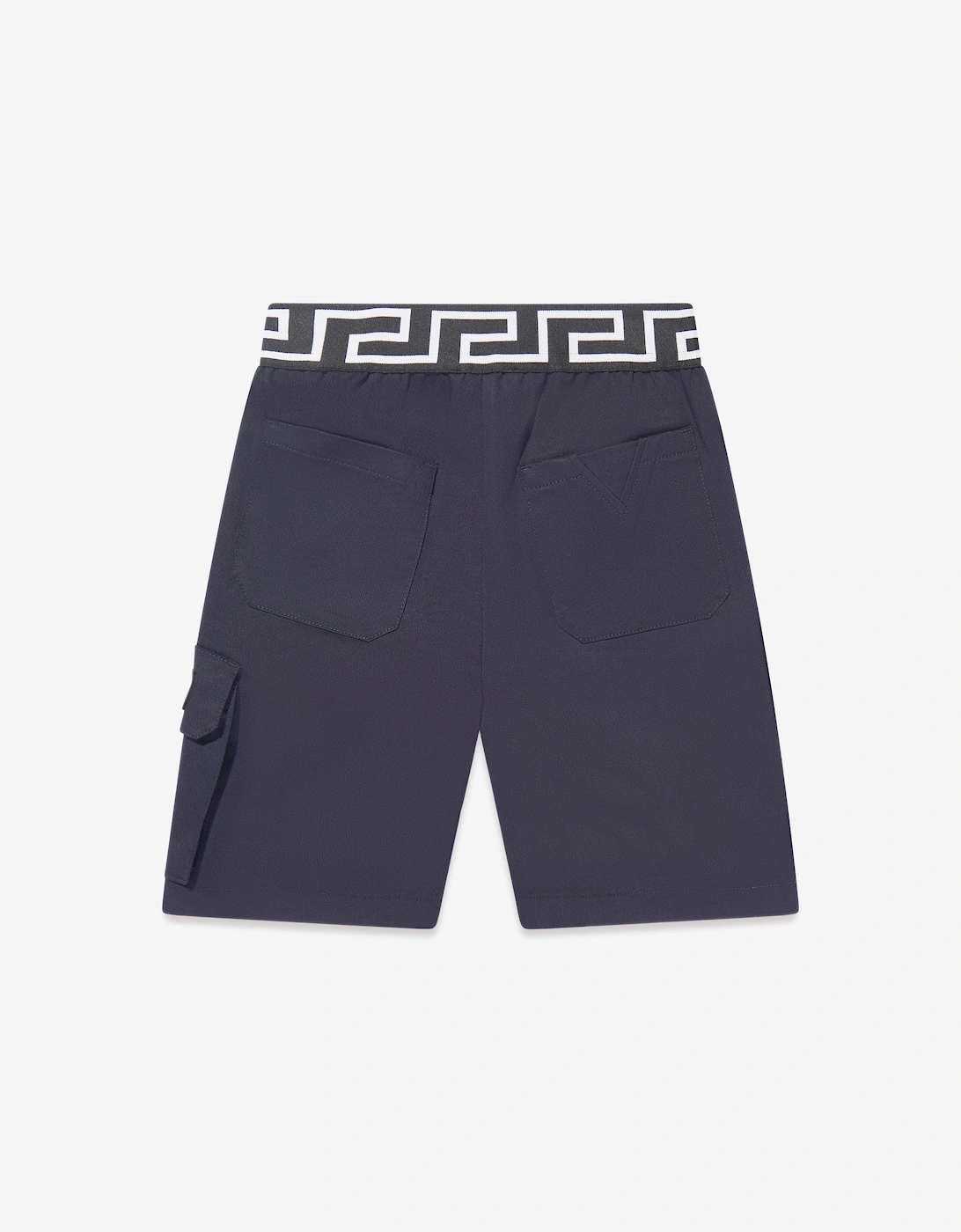 Boys La Greca Pocket Shorts in Navy
