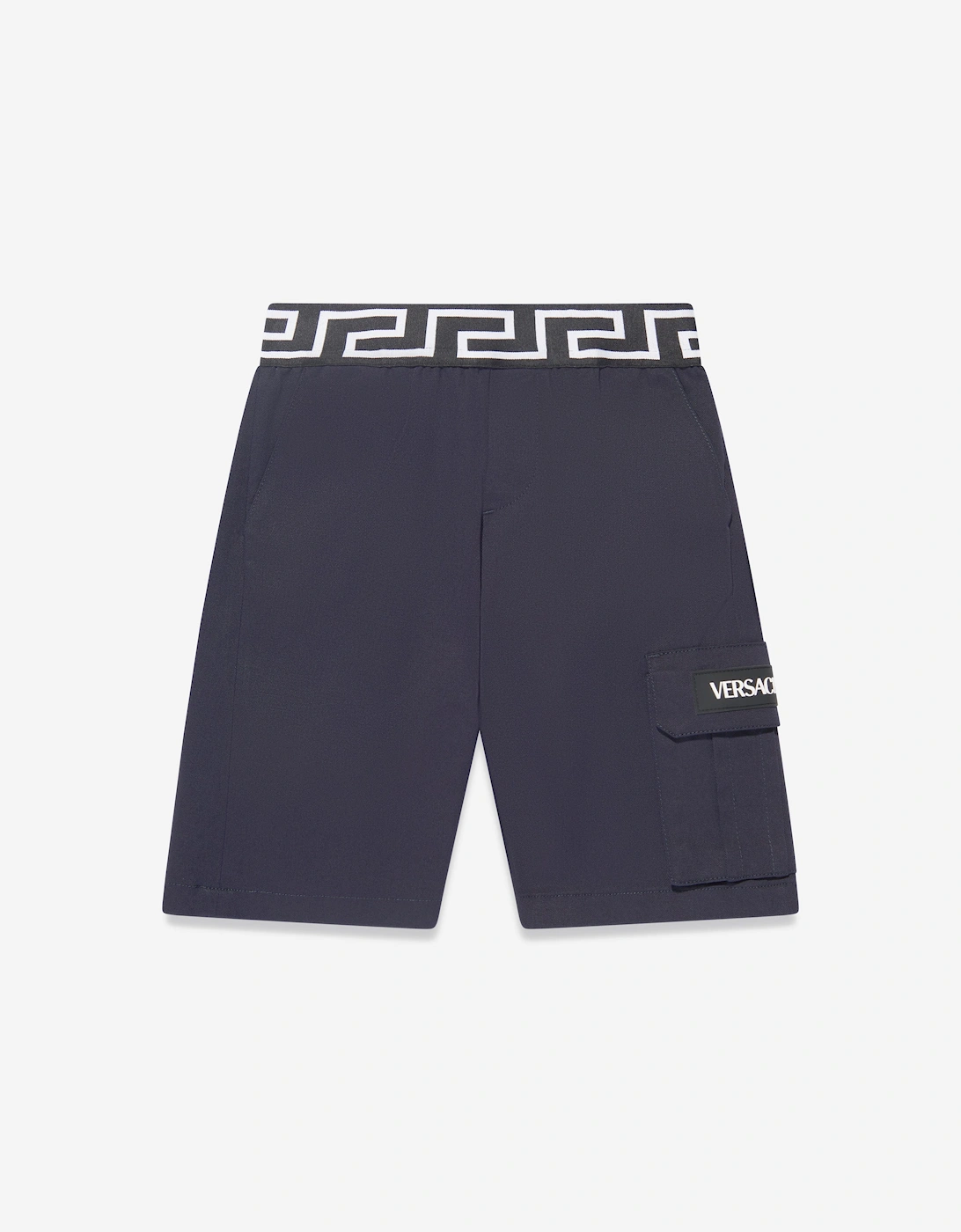 Boys La Greca Pocket Shorts in Navy, 5 of 4