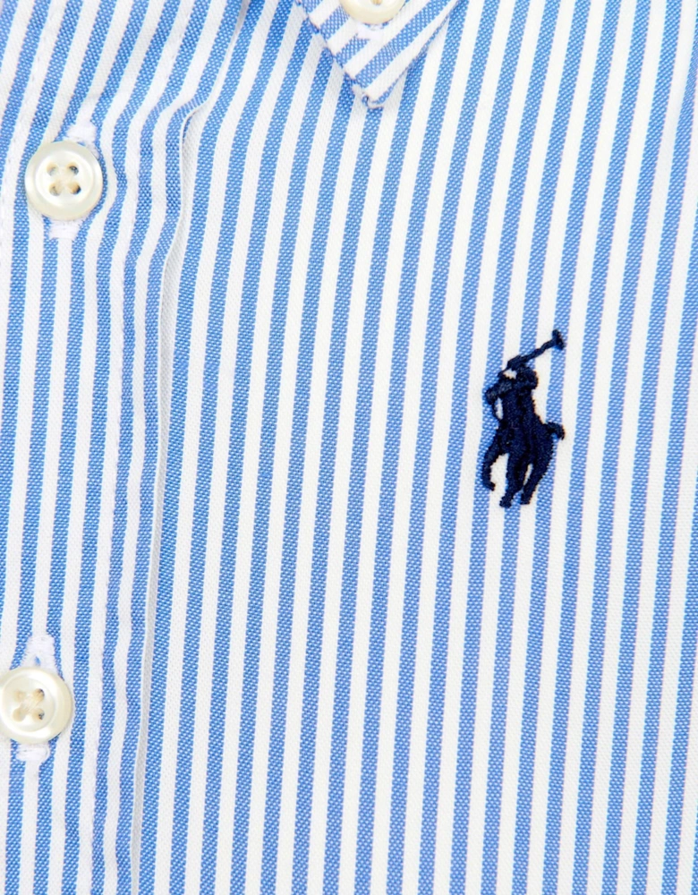 Baby Boys Slim Fit Shirt in Blue