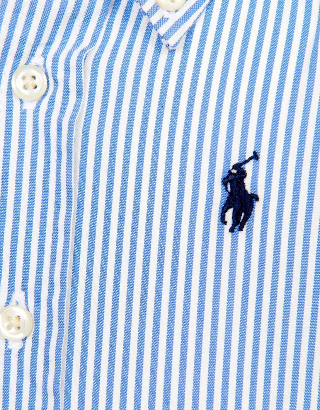 Baby Boys Slim Fit Shirt in Blue