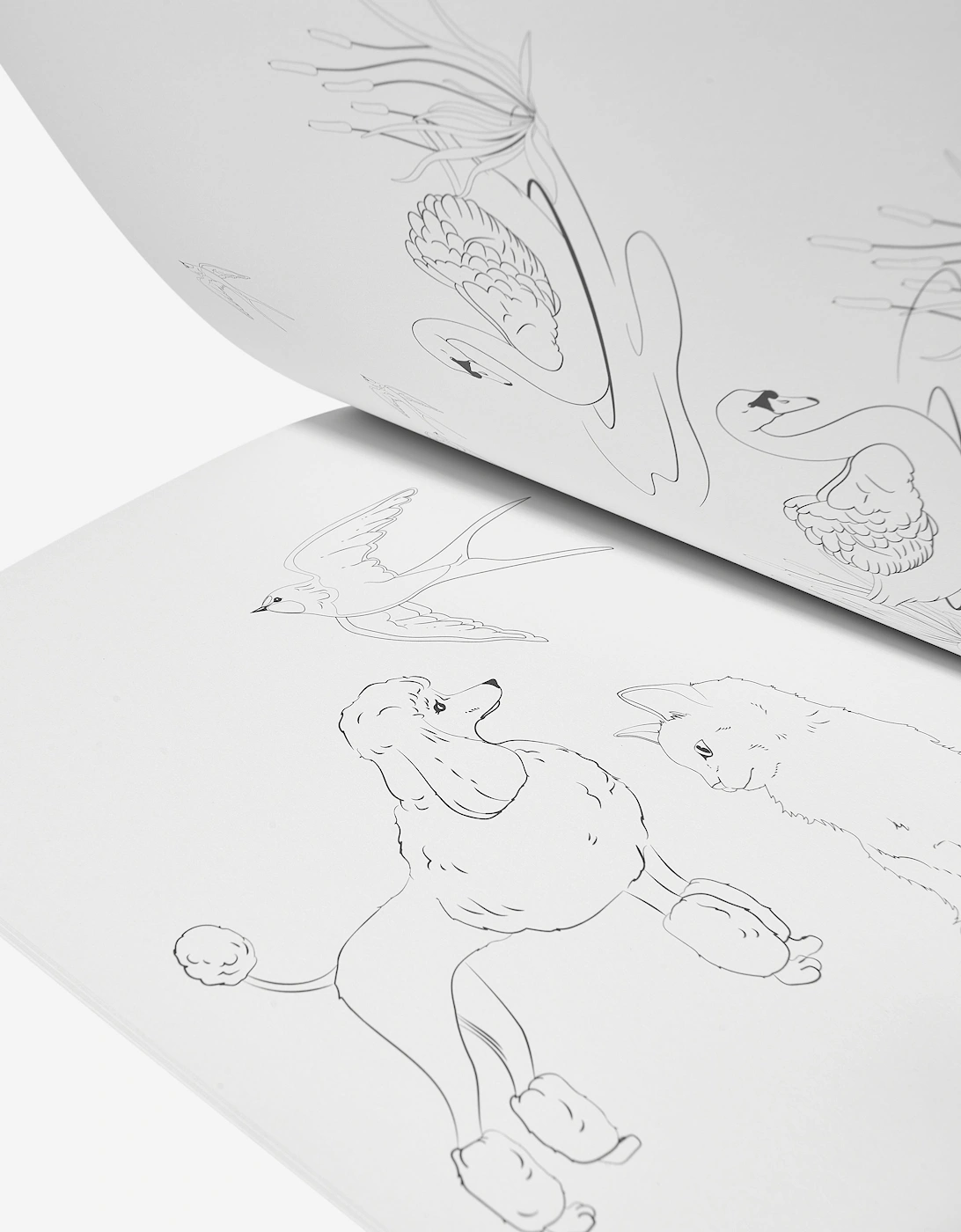 Konges Sløjd Kids Colouring Book in Multicolour