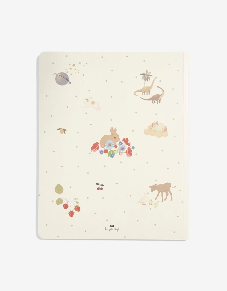 Konges Sløjd Kids Colouring Book in Multicolour