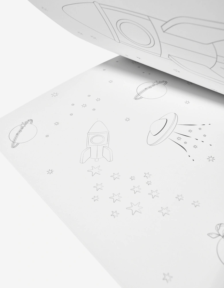 Konges Sløjd Kids Colouring Book in Multicolour