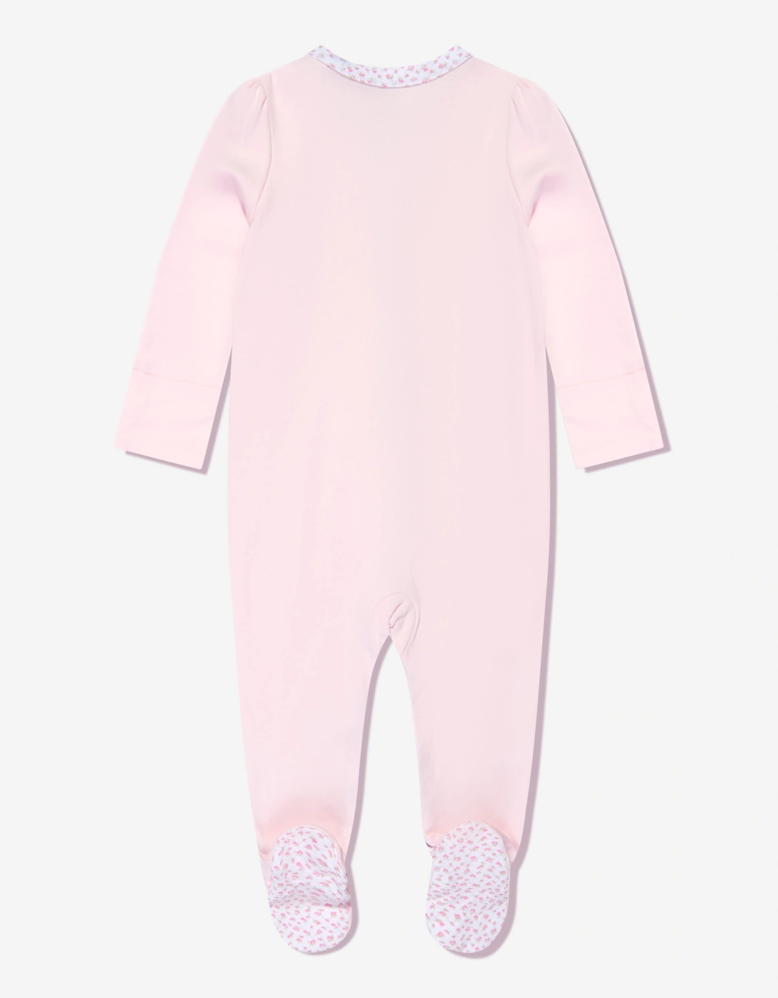 Baby Girls Cotton Babygrow in Pink
