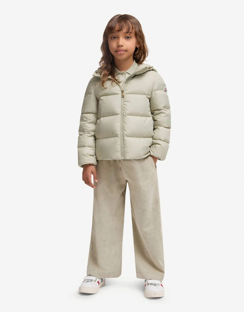 Girls Down Padded Beulah Jacket in Green