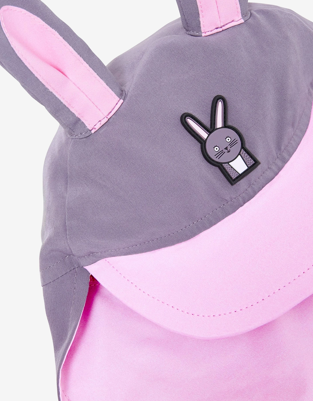 Girls Hop The Bunny Sun Cap in Purple