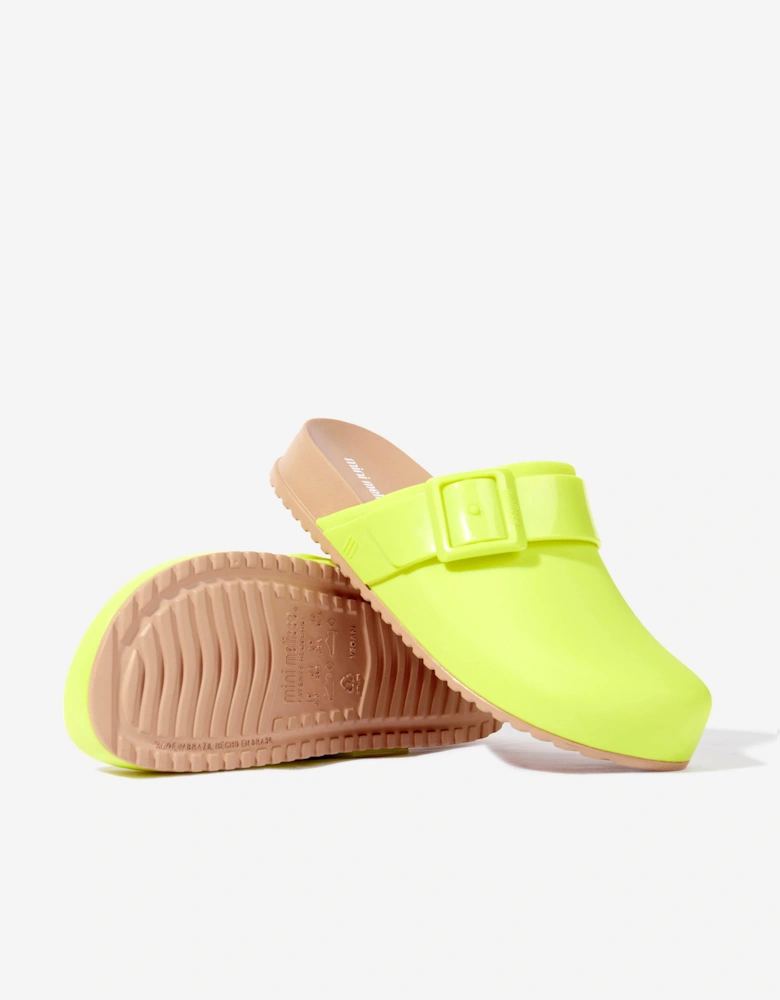 Girls Cozy Clogs in Green