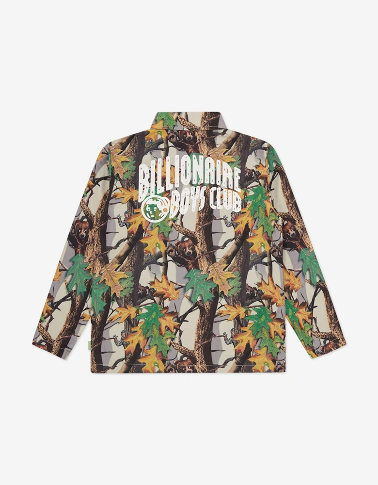 Boys Tree Camo Astro Coach Jacket in Multicolour