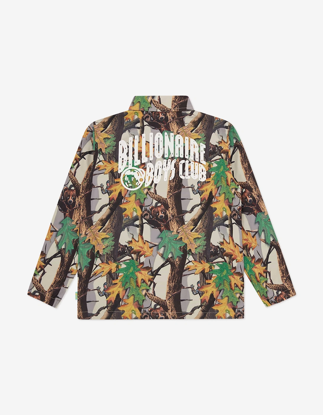 Boys Tree Camo Astro Coach Jacket in Multicolour
