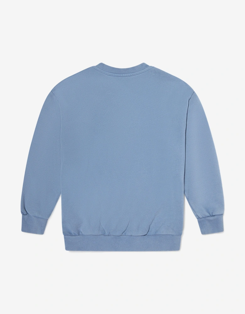 Kids Paisley Sweatshirt in Blue
