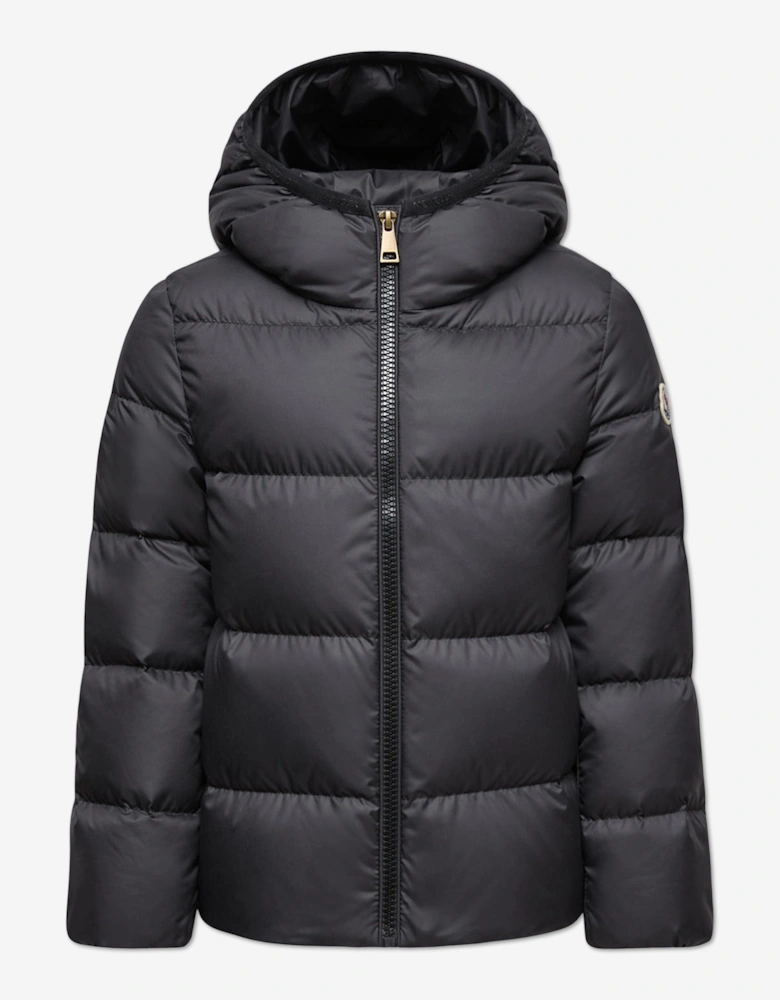 Girls Down Padded Beulah Jacket in Black