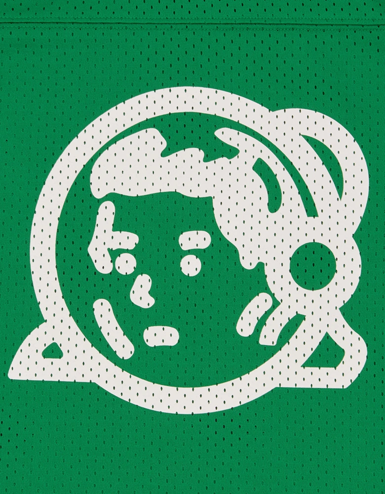 Boys Astro Mesh Football T-Shirt in Green