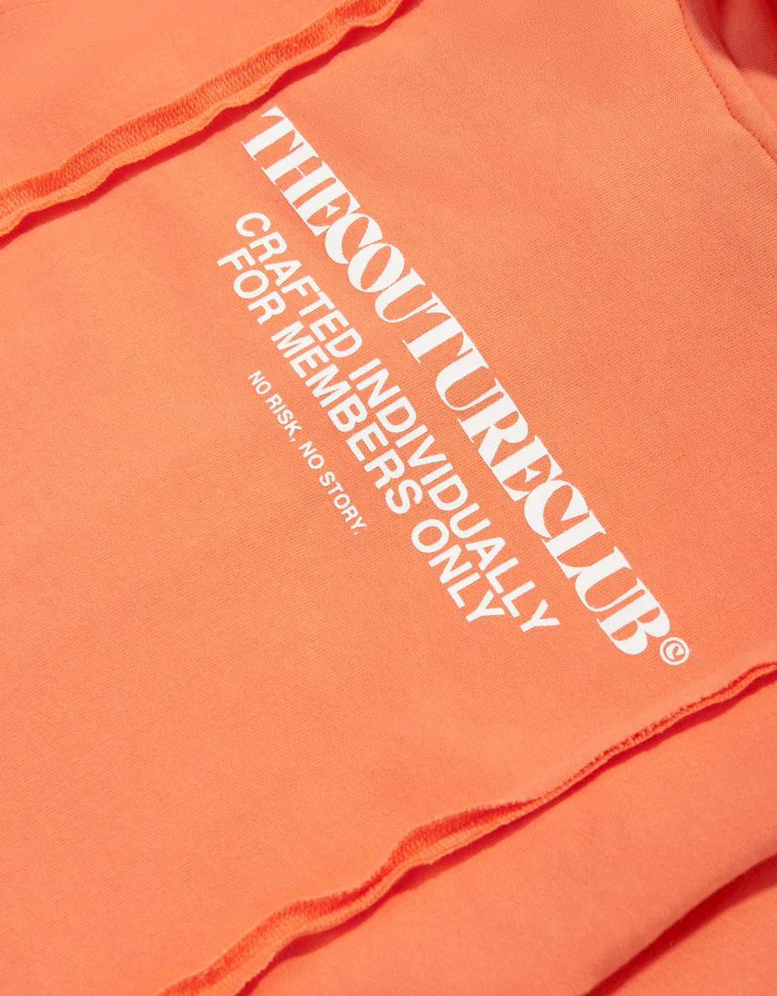 Kids Raw Seam Members Only Zip Up in Orange