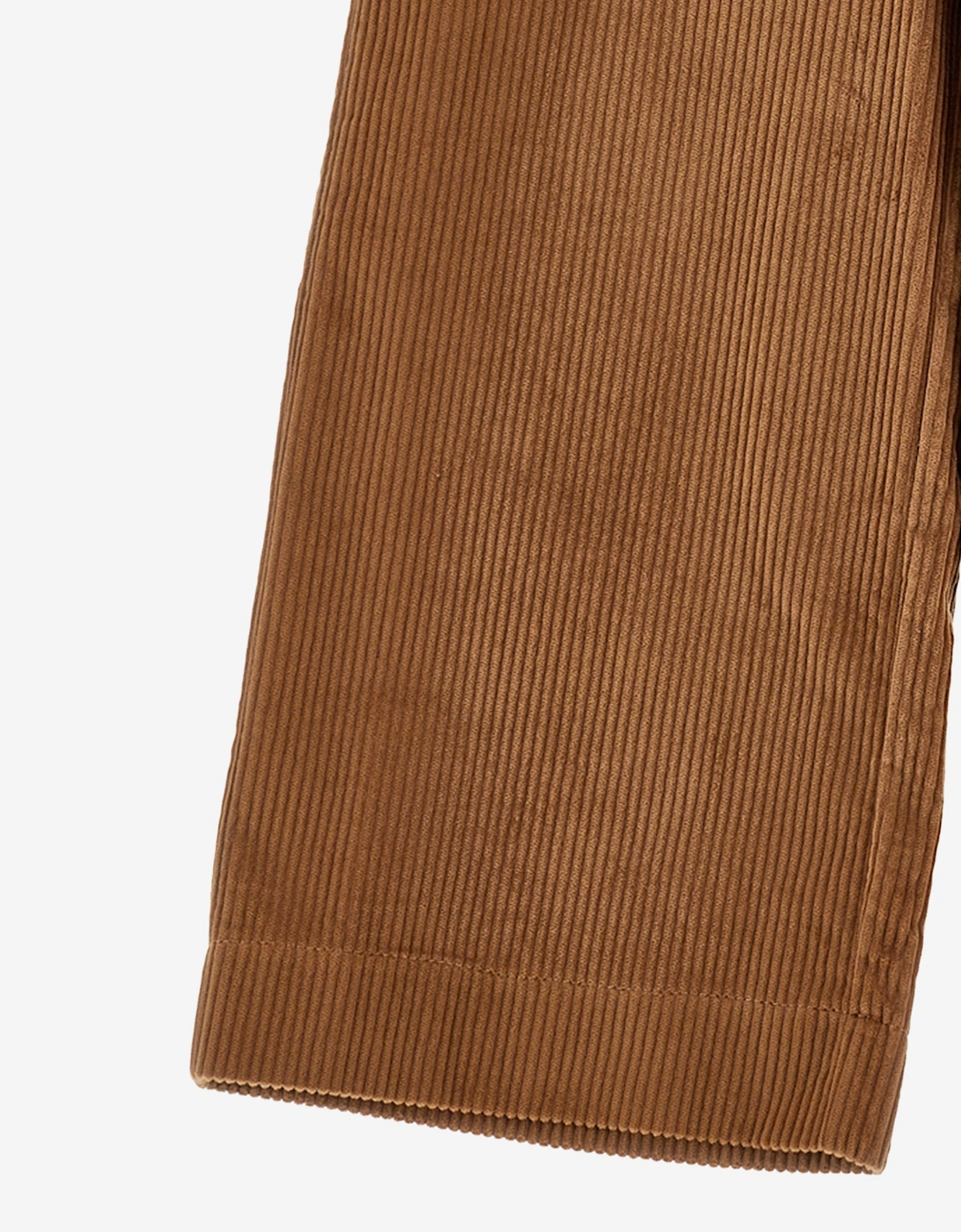 Girls Corduroy Wide Leg Trousers in Brown