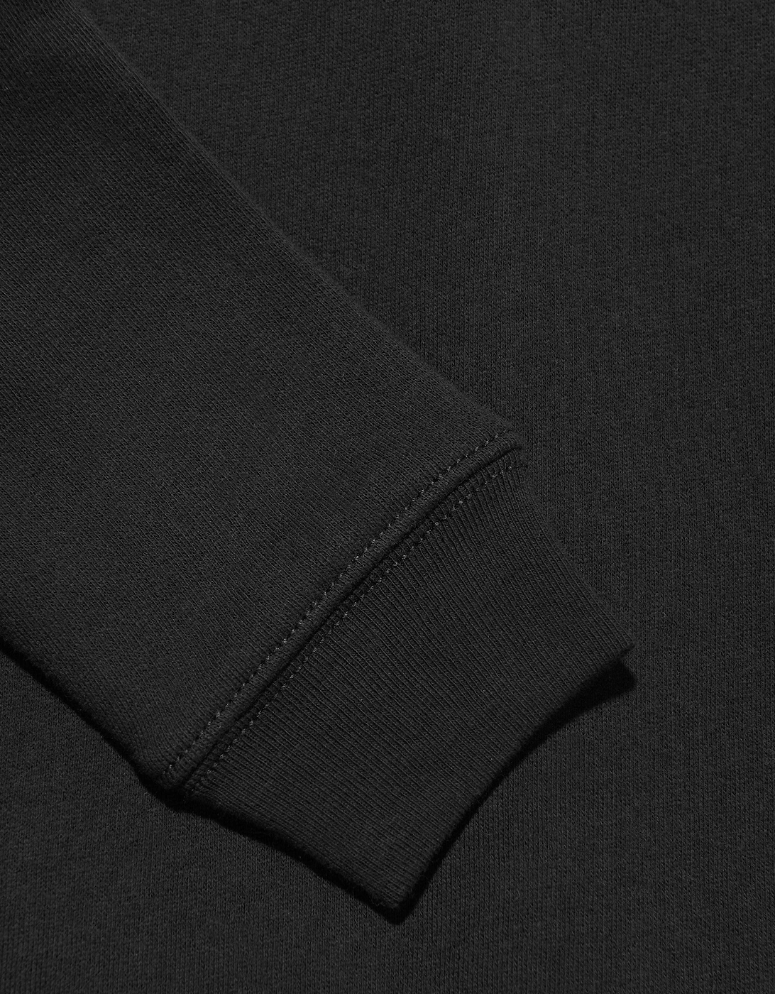 Boys Logo Zip Up Top in Black