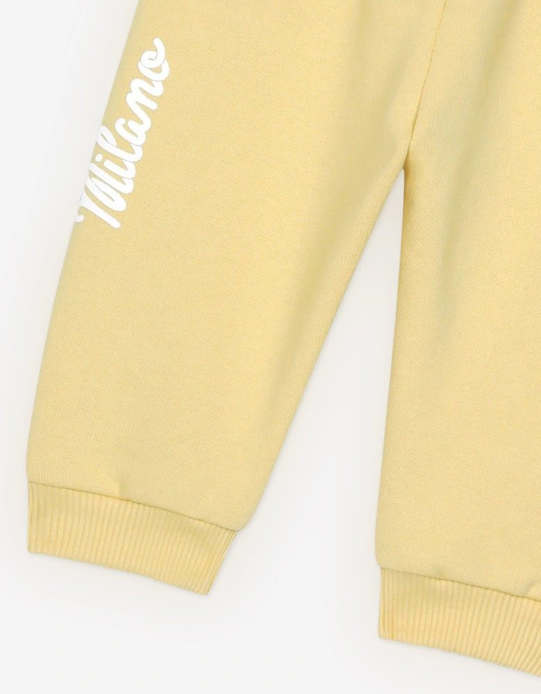 Baby Logo Joggers in Yellow