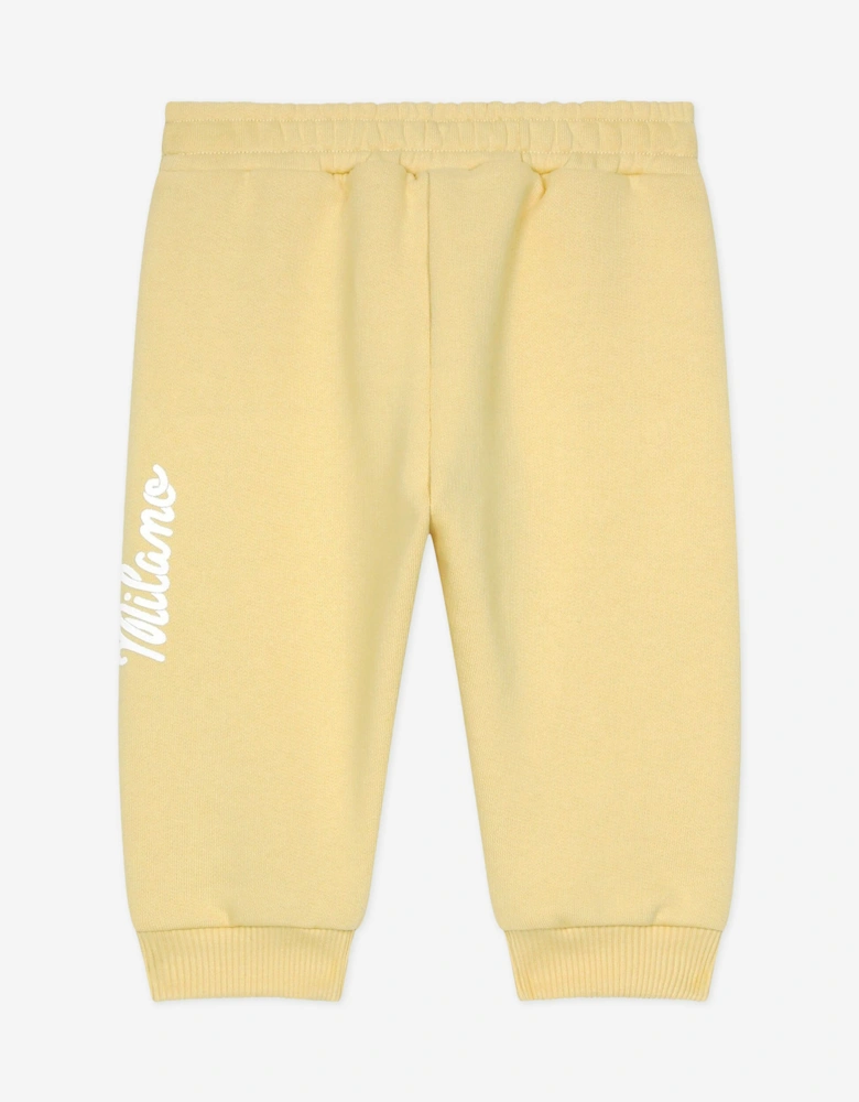 Baby Logo Joggers in Yellow