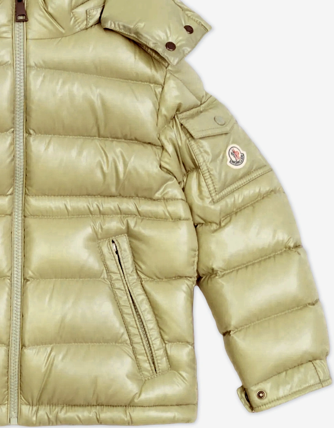 Girls Down Padded Maire Jacket in Green