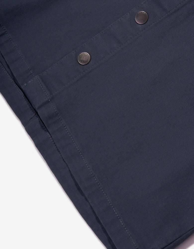 Boys Short Sleeve Ash Shirt in Navy
