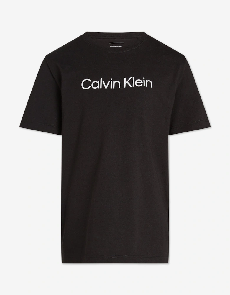 Kids Logo T-Shirt in Black