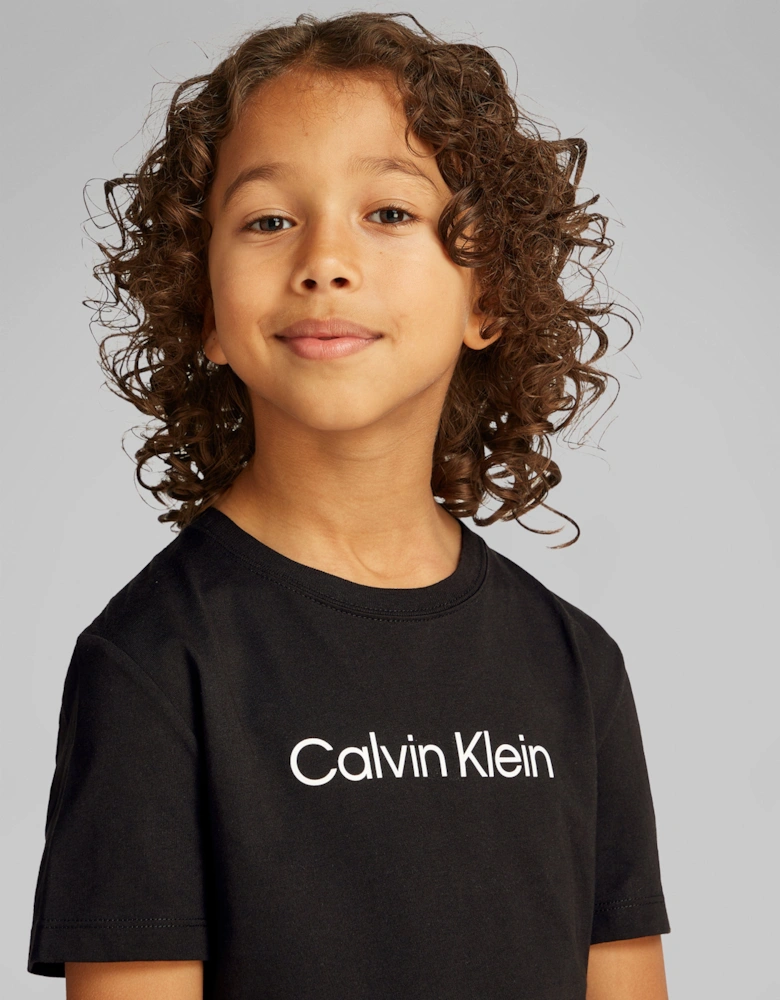 Kids Logo T-Shirt in Black