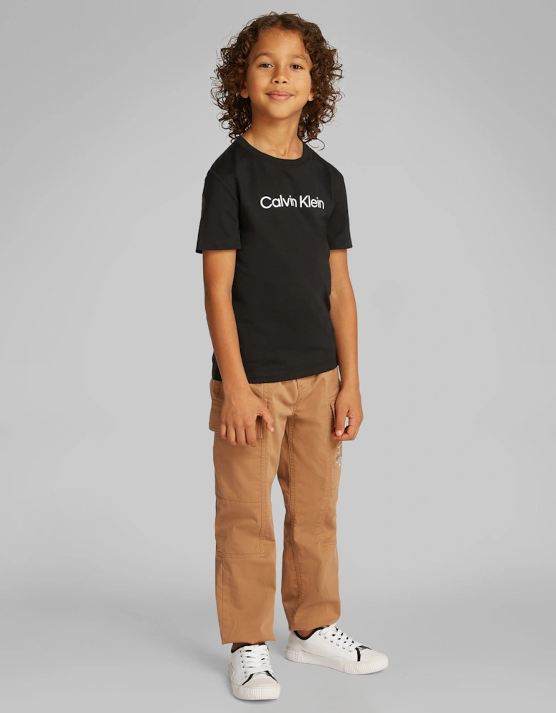 Kids Logo T-Shirt in Black