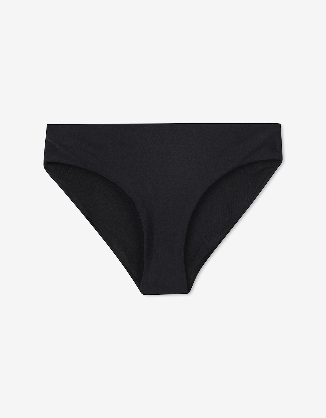 Girls Logo Print Bikini in Black