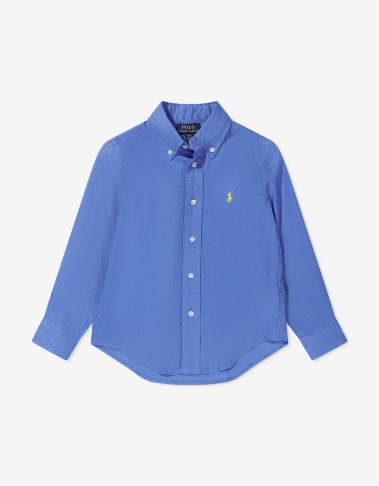 Boys Logo Shirt in Blue