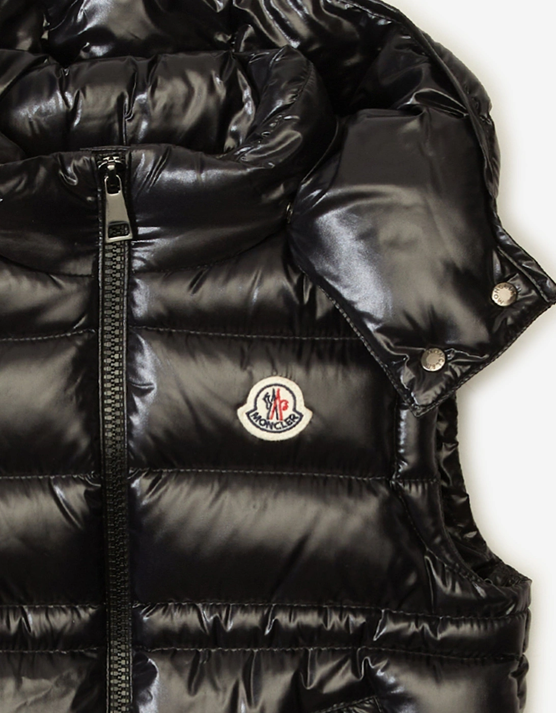 Girls Down Padded Ania Gilet in Black