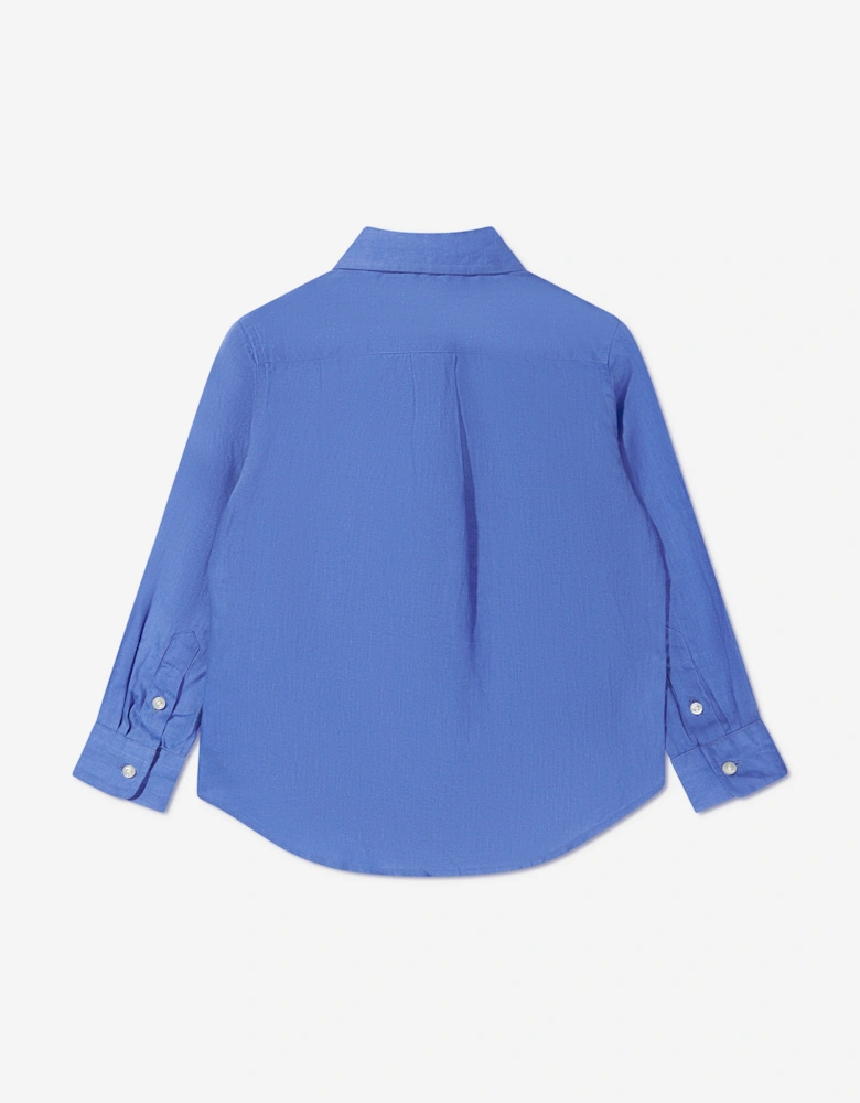 Boys Logo Shirt in Blue
