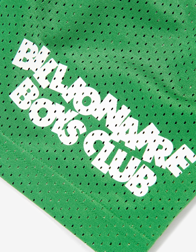 Boys Astro Mesh Shorts in Green