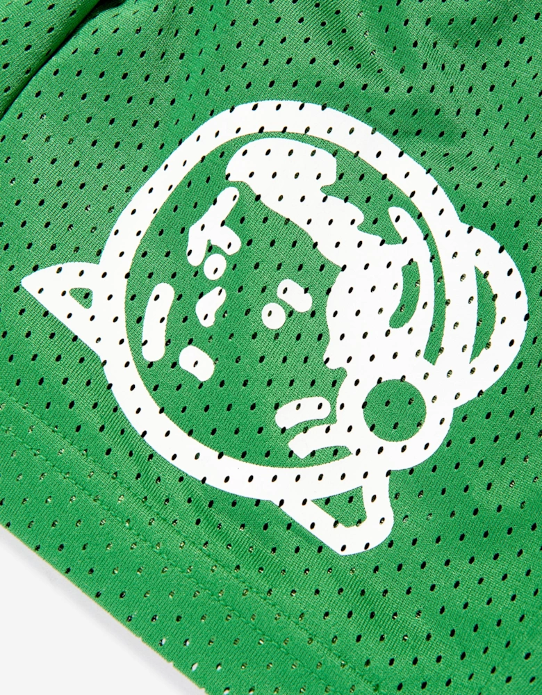 Boys Astro Mesh Shorts in Green